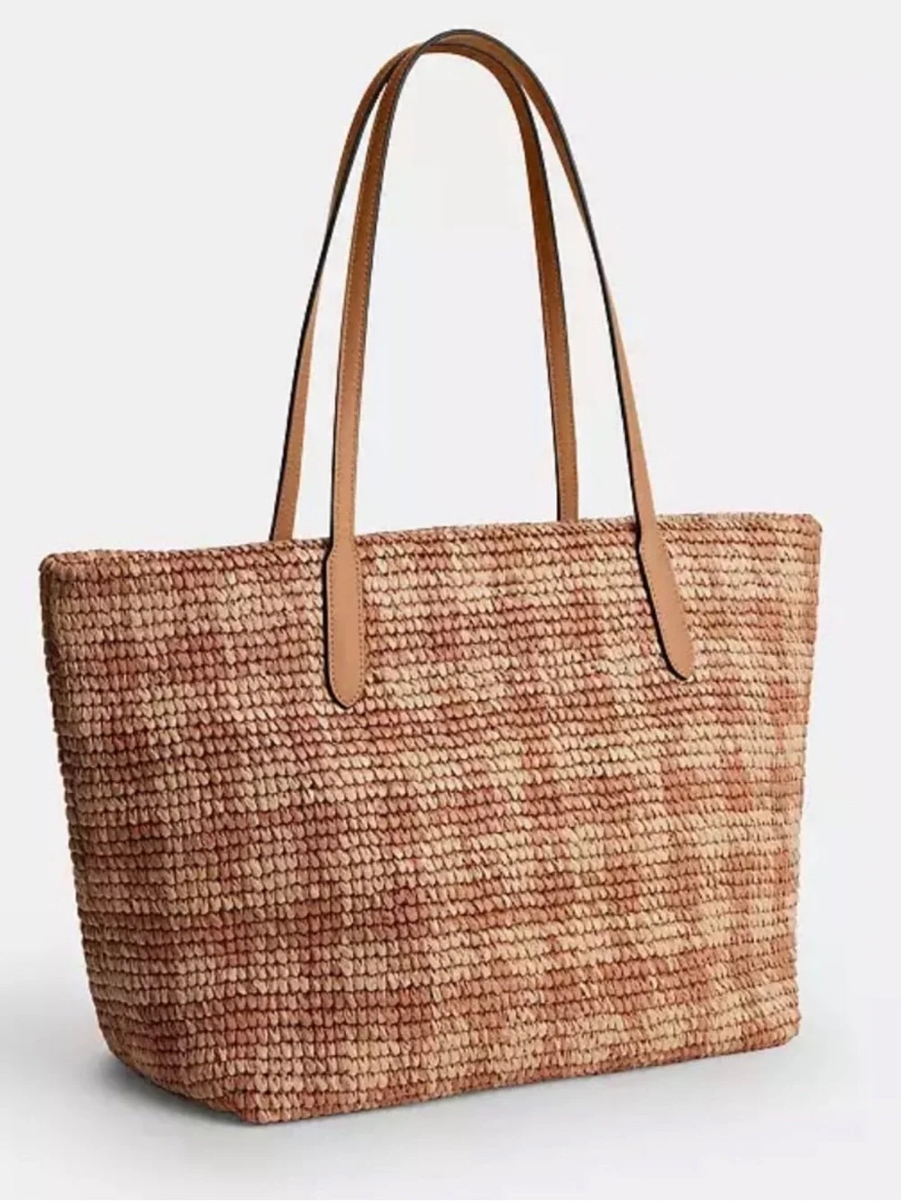 NWT Coach City Tote Bag With Gingham Print🎀